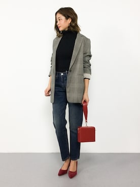 mihiroさん（レディース・156cm）の秋コーディネート