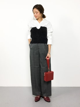 mihiroさん（レディース・156cm）の秋コーディネート