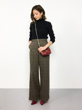 mihiroさん（レディース・156cm）の秋コーディネート