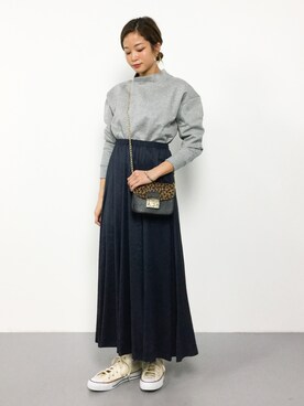 mihiroさん（レディース・156cm）の秋コーディネート