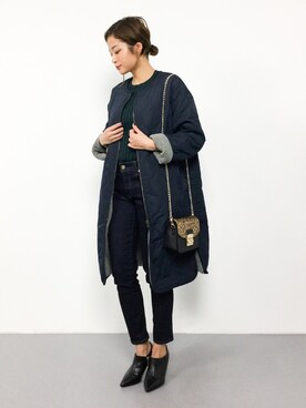 mihiroさん（レディース・156cm）の秋コーディネート