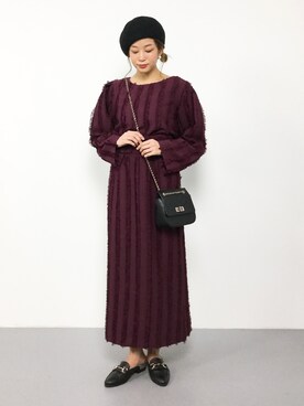 mihiroさん（レディース・156cm）の秋コーディネート