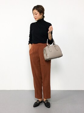 mihiroさん（レディース・156cm）の秋コーディネート