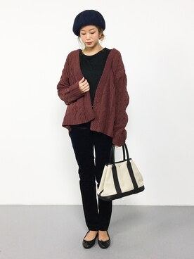 mihiroさん(レディース・156cm)の秋コーディネート