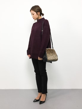 mihiroさん（レディース・156cm）の秋コーディネート