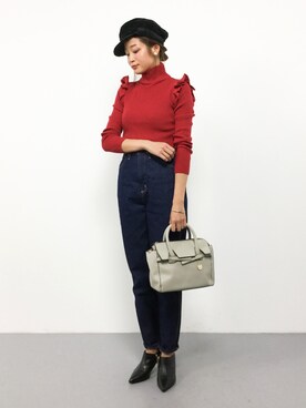 mihiroさん（レディース・156cm）の秋コーディネート