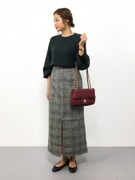 mihiroさん（レディース・156cm）の秋コーディネート