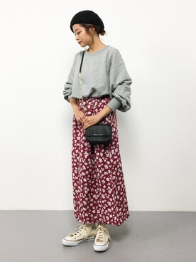 mihiroさん（レディース・156cm）の秋コーディネート