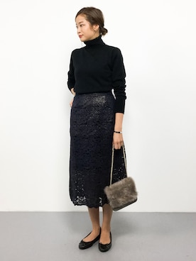 mihiroさん（レディース・156cm）の秋コーディネート