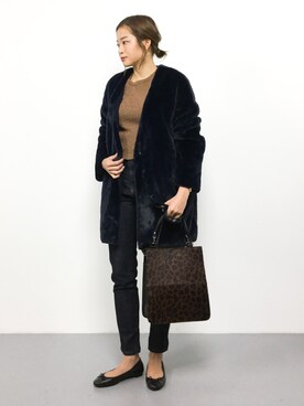 mihiroさん（レディース・156cm）の秋コーディネート