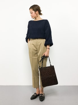 「N.VOUGE（エヌヴォーグ）のアイテム」を使った、mihiroさん（レディース・156cm）の秋コーディネート