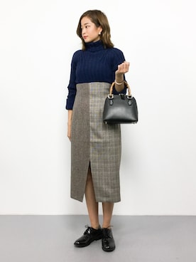 mihiroさん（レディース・156cm）の秋コーディネート