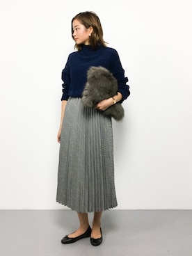 mihiroさん（レディース・156cm）の秋コーディネート