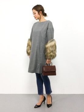 mihiroさん（レディース・156cm）の秋コーディネート