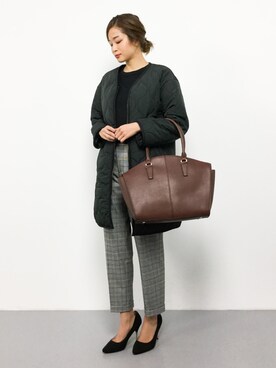 mihiroさん（レディース・156cm）の秋コーディネート