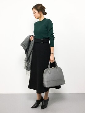 mihiroさん（レディース・156cm）の秋コーディネート