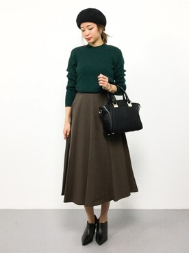 mihiroさん（レディース・156cm）の秋コーディネート