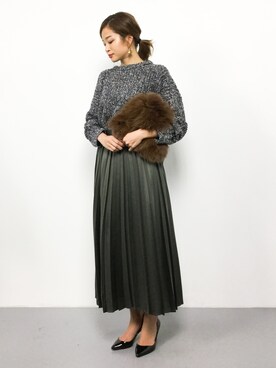 mihiroさん（レディース・156cm）の秋コーディネート