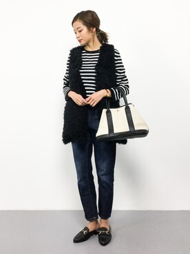 mihiroさん（レディース・156cm）の秋コーディネート