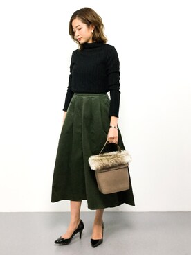 mihiroさん（レディース・156cm）の秋コーディネート