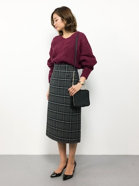 mihiroさん（レディース・156cm）の秋コーディネート