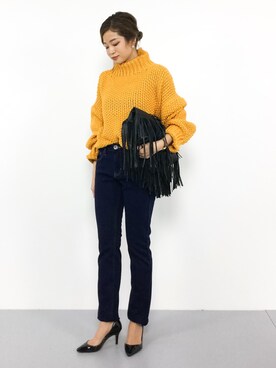 mihiroさん（レディース・156cm）の秋コーディネート