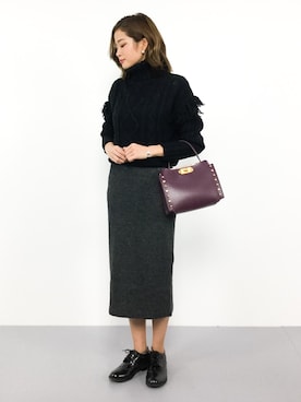 mihiroさん(レディース・156cm)の冬コーディネート