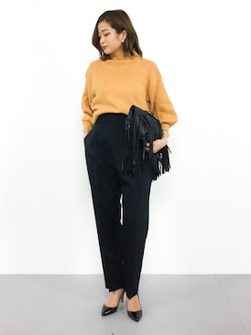 「N.VOUGE（エヌヴォーグ）のアイテム」を使った、mihiroさん（レディース・156cm）の秋コーディネート