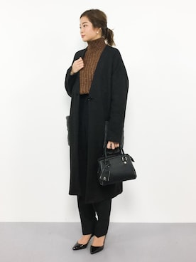 mihiroさん（レディース・156cm）の冬コーディネート