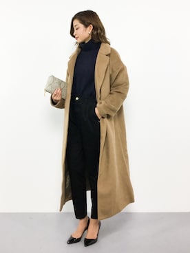 mihiroさん（レディース・156cm）の冬コーディネート