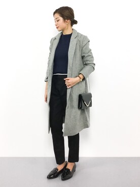 mihiroさん（レディース・156cm）の冬コーディネート