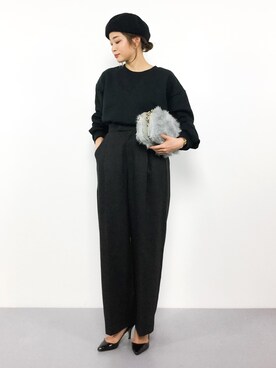 mihiroさん（レディース・156cm）の冬コーディネート