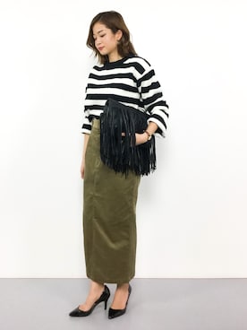 mihiroさん（レディース・156cm）の冬コーディネート