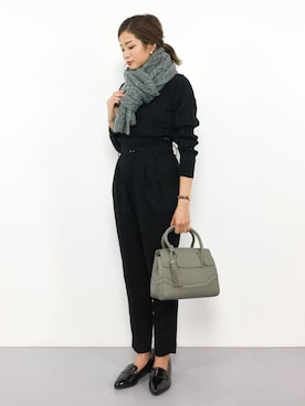 mihiroさん（レディース・156cm）の冬コーディネート