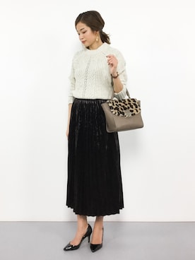 mihiroさん（レディース・156cm）の冬コーディネート