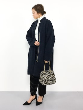 mihiroさん（レディース・156cm）の冬コーディネート