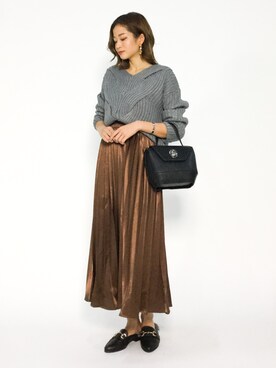 mihiroさん（レディース・156cm）の冬コーディネート