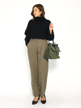 mihiroさん(レディース・156cm)の冬コーディネート