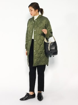 mihiroさん（レディース・156cm）の冬コーディネート