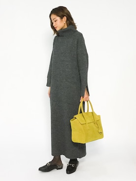 mihiroさん（レディース・156cm）の冬コーディネート