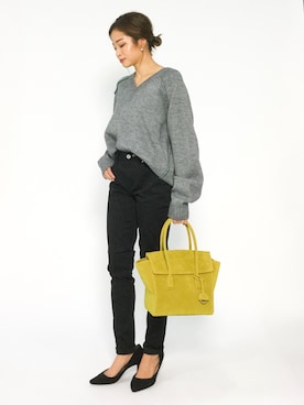 mihiroさん（レディース・156cm）の冬コーディネート