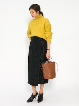 mihiroさん（レディース・156cm）の冬コーディネート