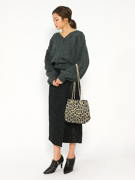 mihiroさん（レディース・156cm）の冬コーディネート