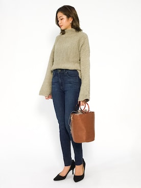 mihiroさん（レディース・156cm）の冬コーディネート