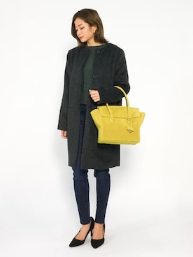 mihiroさん（レディース・156cm）の冬コーディネート