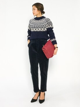 mihiroさん（レディース・156cm）の冬コーディネート