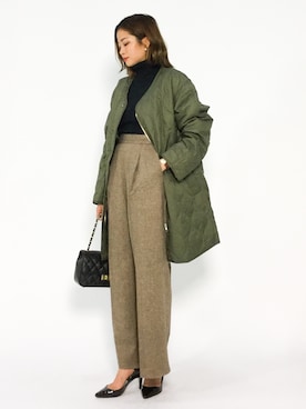 mihiroさん（レディース・156cm）の冬コーディネート