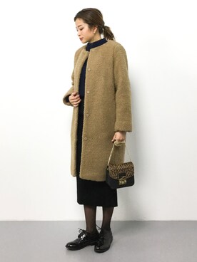 mihiroさん(レディース・156cm)の冬コーディネート