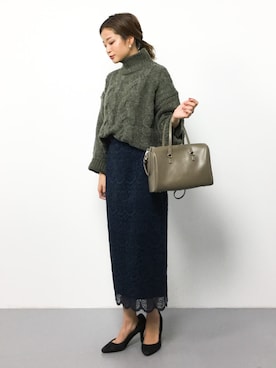 mihiroさん(レディース・156cm)の冬コーディネート