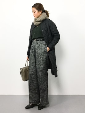 「SHIPS Days（シップスデイズ）のアイテム（ジャケット/アウター）」を使った、mihiroさん（レディース・156cm）の冬コーディネート